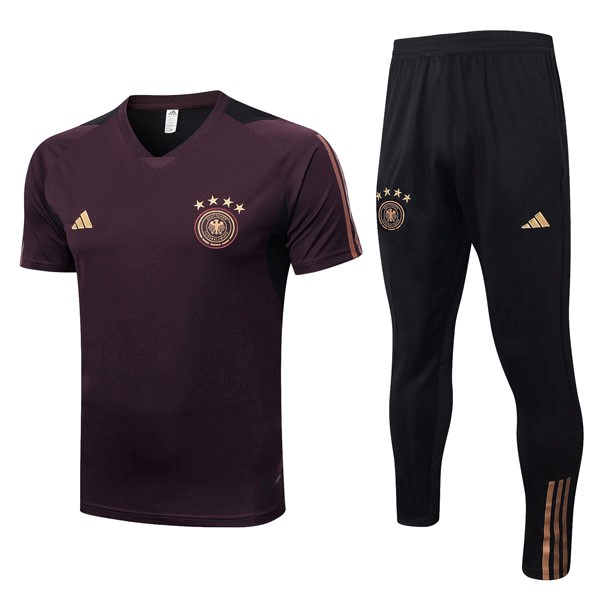 Entrenamiento Alemania Conjunto Completo 2022/23 Rojo Negro